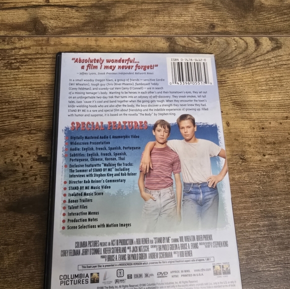 3/$15 Stand By Me Special Edition DVD - Picture 3 of 5